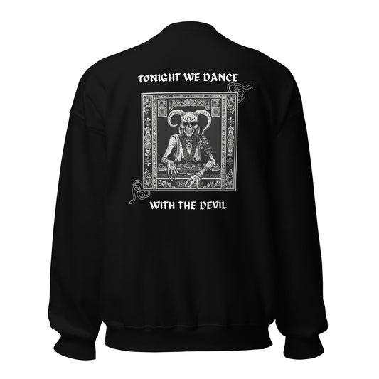 Techno Sweater Unisex - Devil Dance (Backprint)