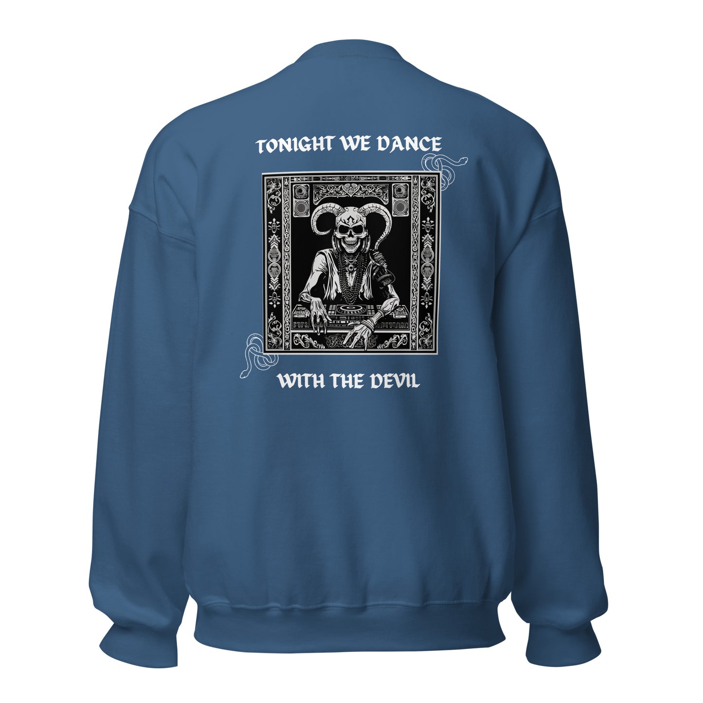 Techno Sweater Unisex - Devil Dance (Backprint)