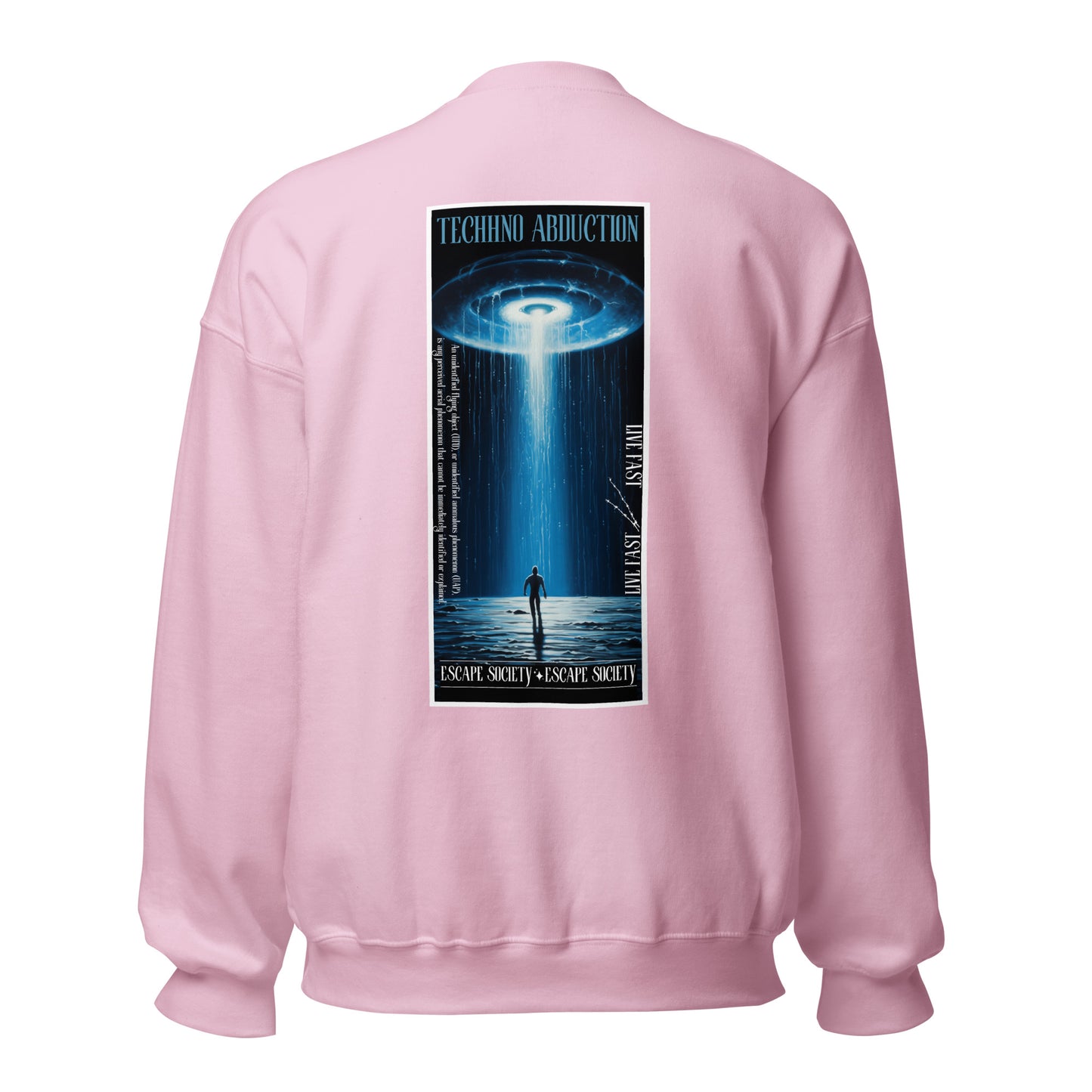 Techno Sweater Unisex - Space Abduction