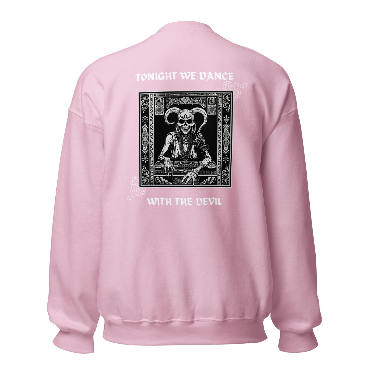 Techno Sweater Unisex - Devil Dance (Backprint)