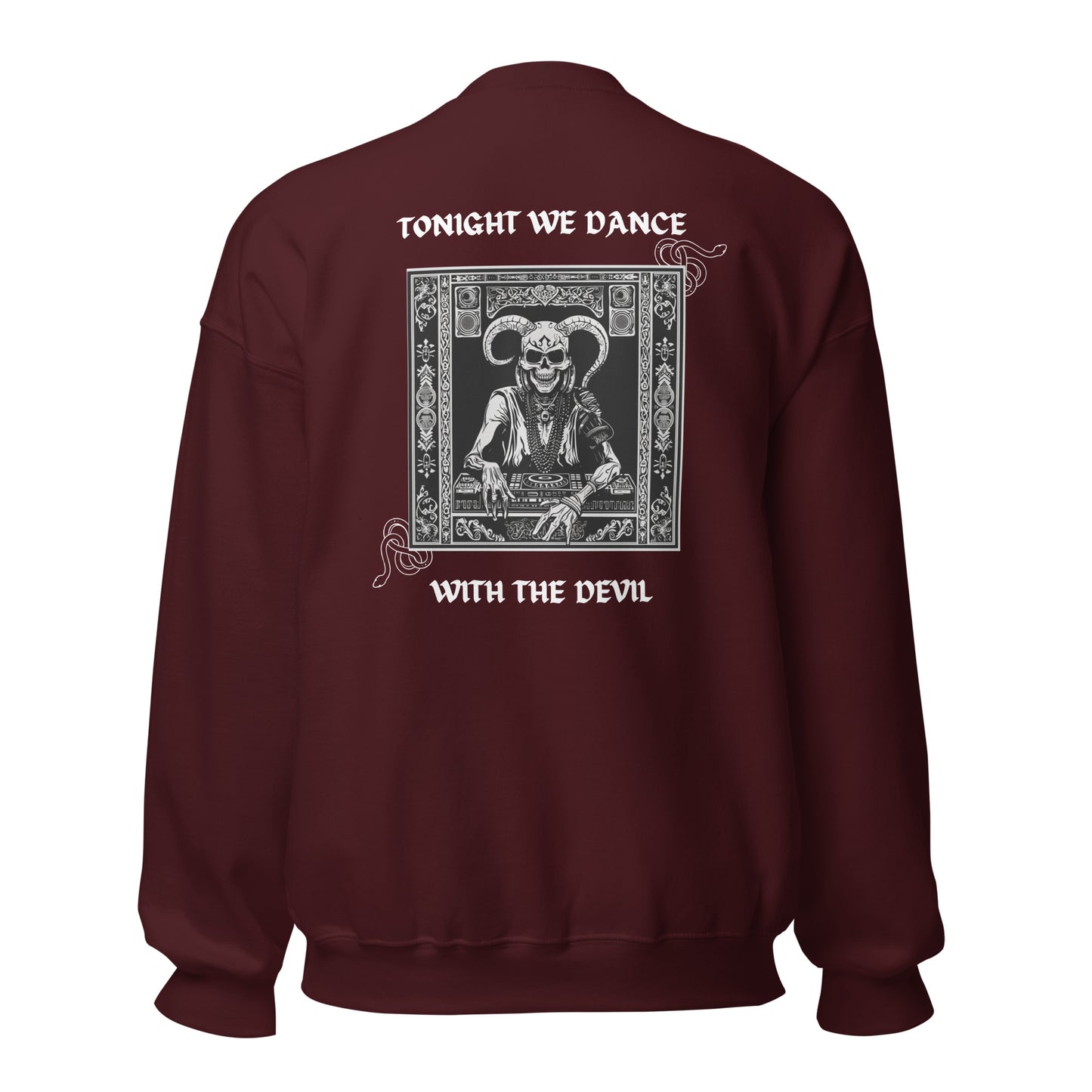 Techno Sweater Unisex - Devil Dance (Backprint)