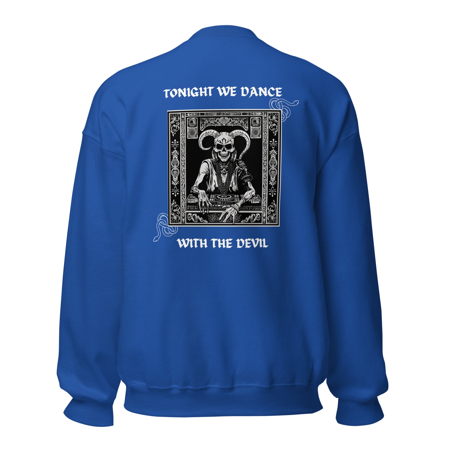 Techno Sweater Unisex - Devil Dance (Backprint)