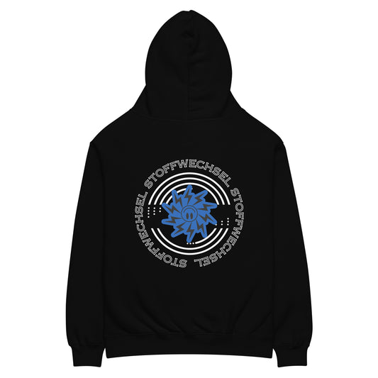 Techno Oversized Hoodie Unisex - Stoffwechsel (Front and Backprint)