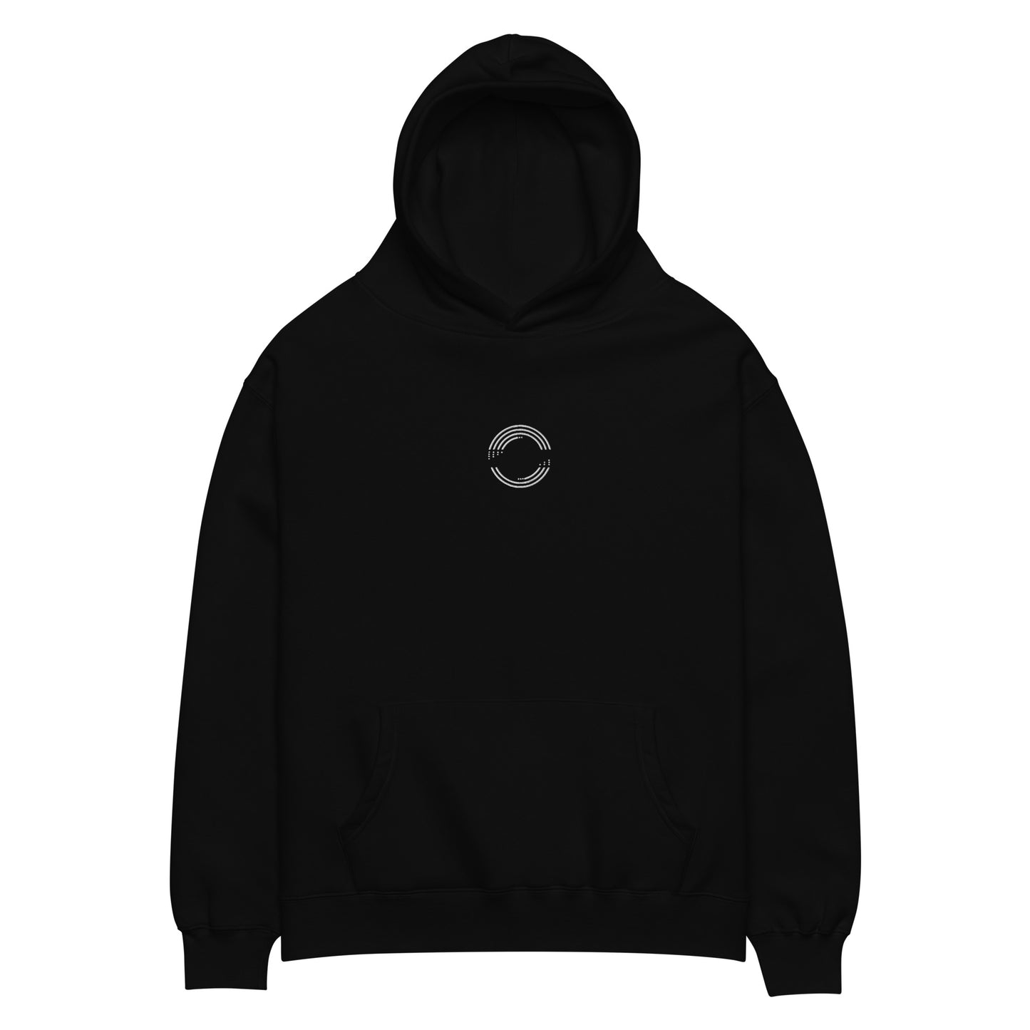 Techno Oversized Hoodie Unisex - Stick Logo