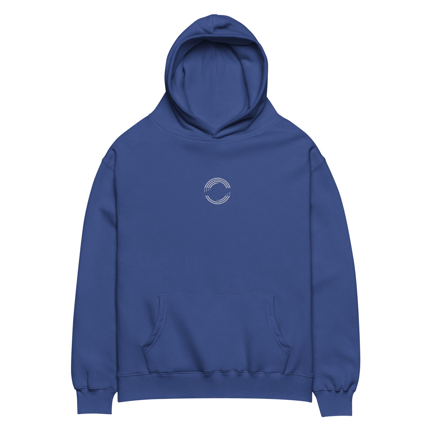 Techno Oversized Hoodie Unisex - Stick Logo